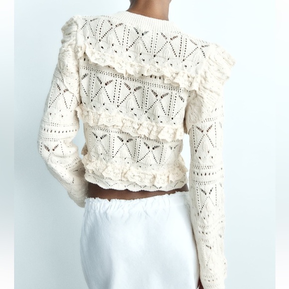 NWT Zara Knit Top - M - Picture 5 of 9